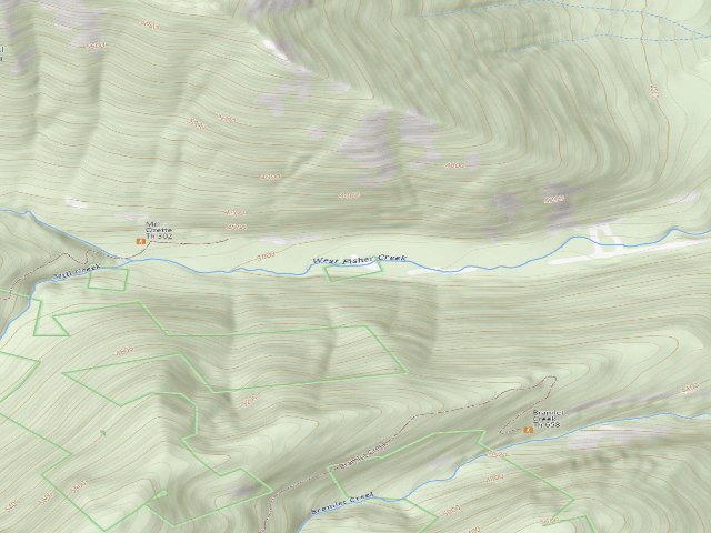 USGS topographic map of Rd 6746 Site 1