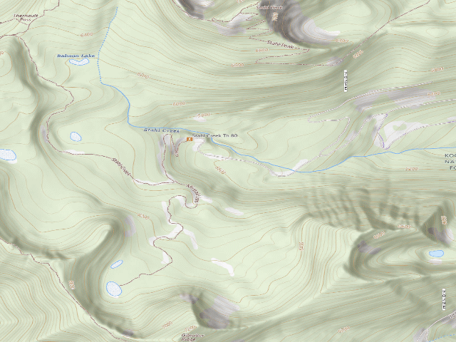 USGS topographic map of Rd 7021G-Camp