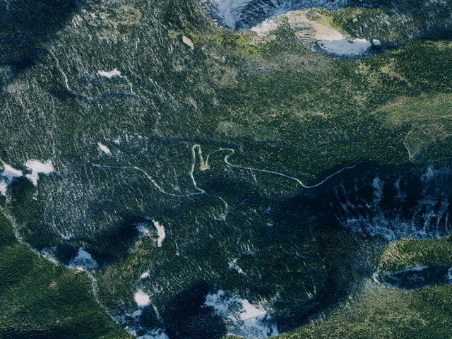Aerial image of Rd 7021H Camp