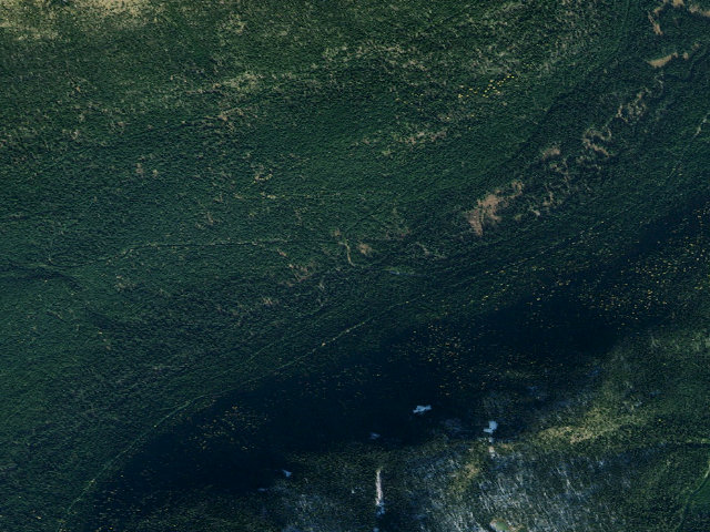 Aerial image of Rd 7086 Wigwam River