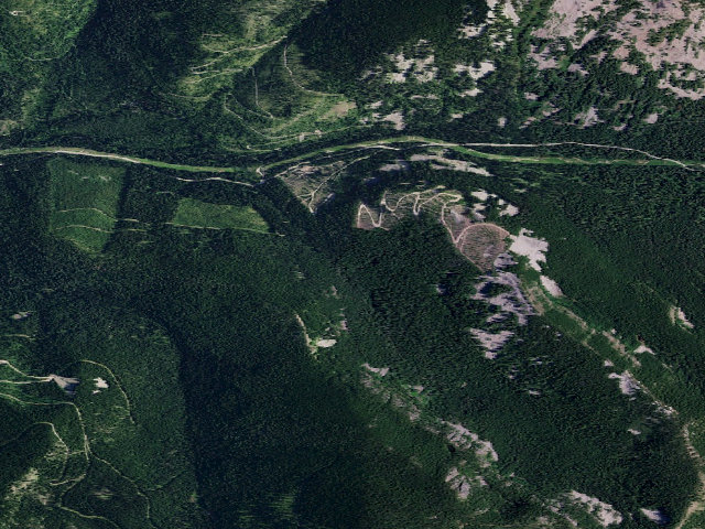 Aerial image of Rd 7623 Site 4