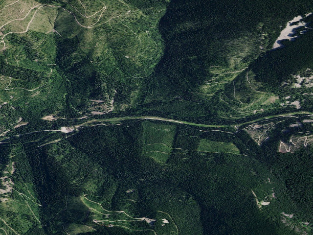 Aerial image of Rd 7623 Site 8