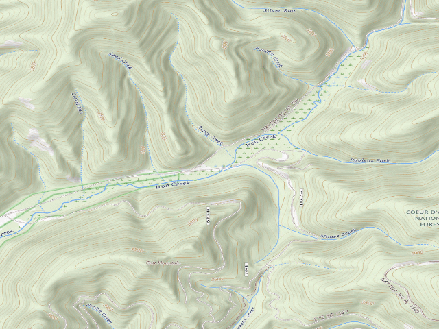 USGS topographic map of Rd 794 Site 1