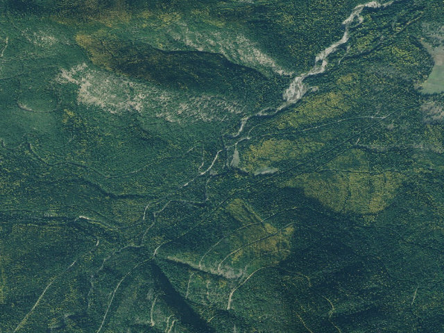 Aerial image of Rd 867 Site 4