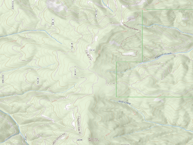 USGS topographic map of Rd 918 Site 1