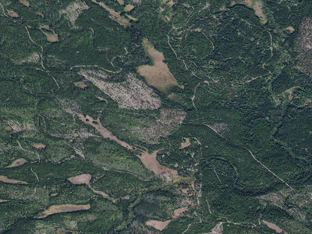 Aerial image of Rd 9563-1 Beaver Creek Area