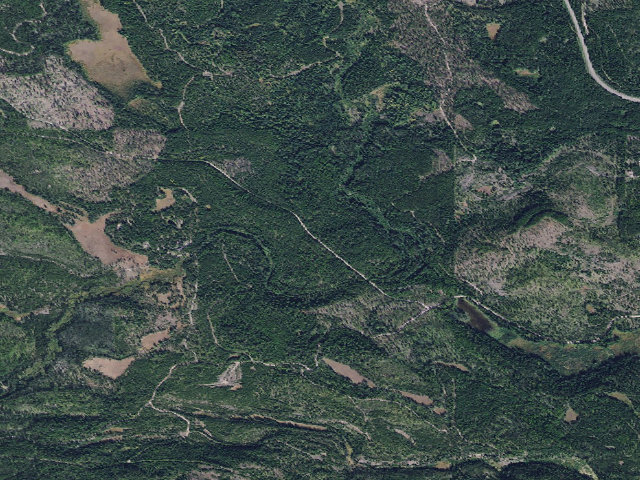 Aerial image of Rd 9563-3 Beaver Creek Area