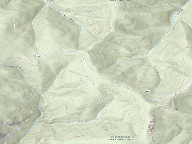USGS topographic map of Rd 992 Site 5