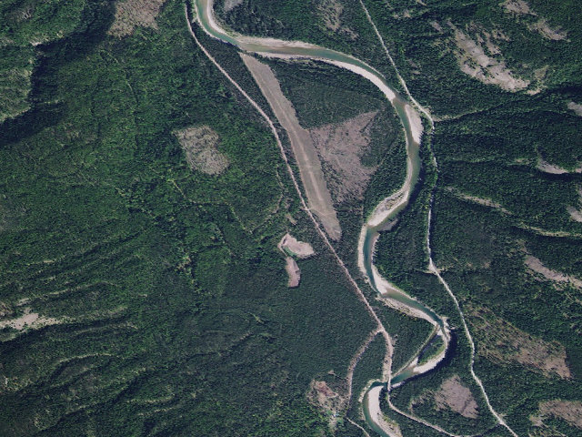 Aerial image of Rd11462 Gravel Pit