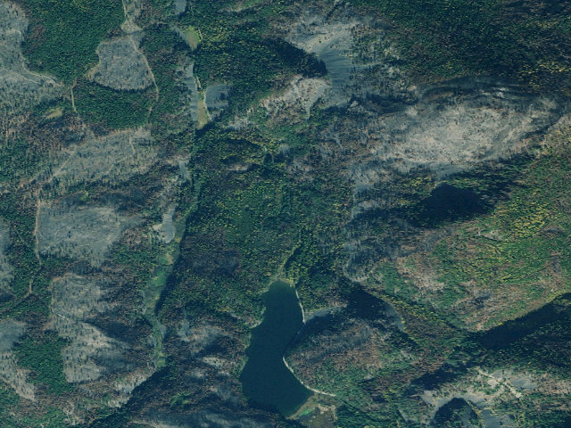 Aerial image of Rd176-Campsite 4