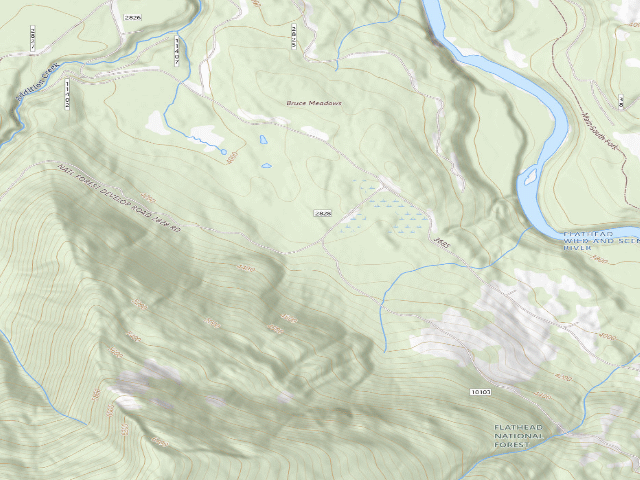 USGS topographic map of Rd2828 Addition Cr