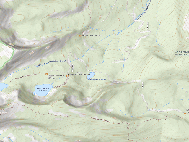 USGS topographic map of Rd338 Site 8