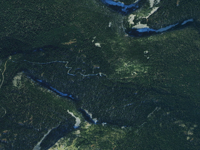 Aerial image of Rd435 Montana Line