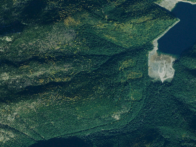 Aerial image of Rd4640 Camp 1