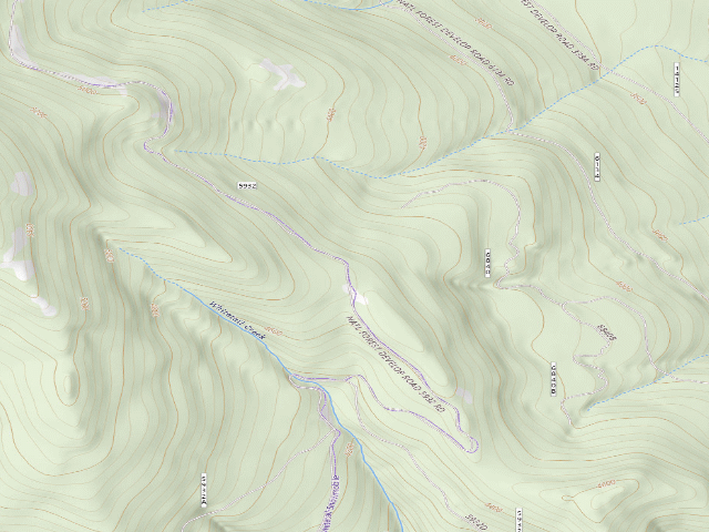 USGS topographic map of Rd5932 Camp 1