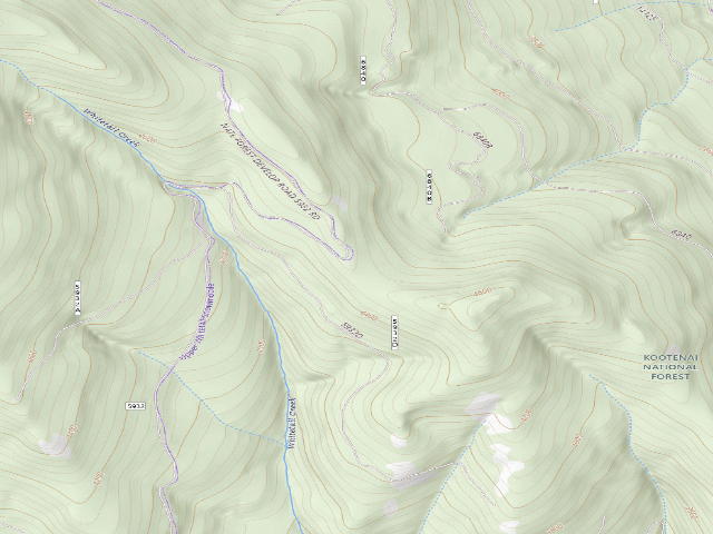 USGS topographic map of Rd5932 Camp2