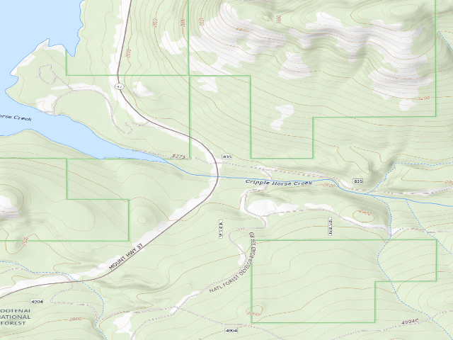 USGS topographic map of Rd835 Site 2