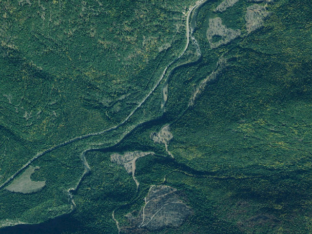Aerial image of Re 2378 Yaak R. Cayon Site 1