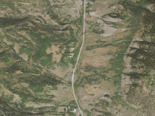 Aerial image of Red Banks Campground
