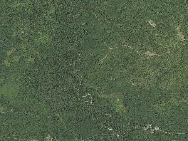 Aerial image of Red Bluff Camp