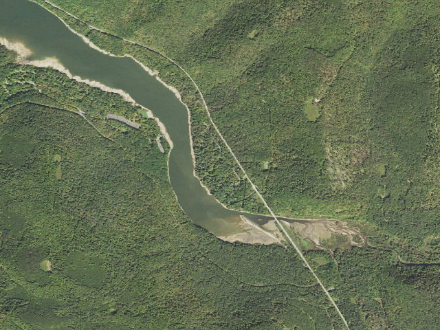 Aerial image of Red Bridge Rec Area