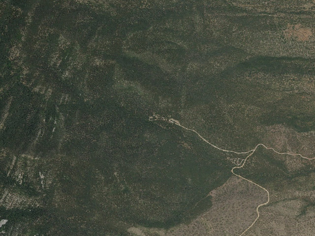 Aerial image of Red Canyon Campground, Upper