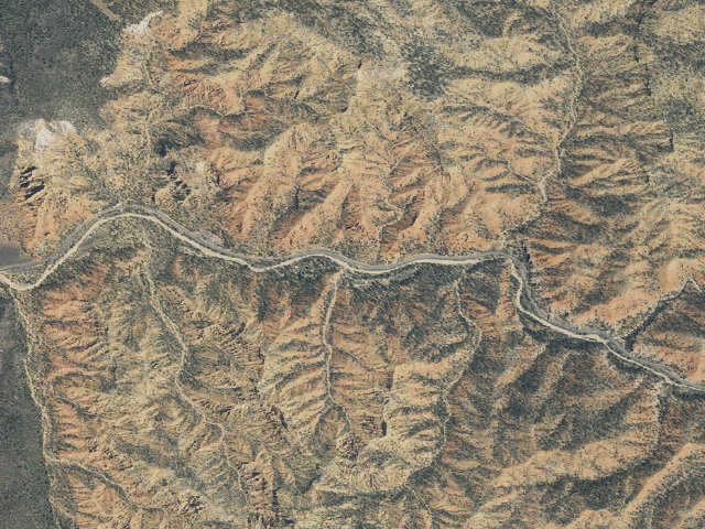 Aerial image of Red Canyon Campground