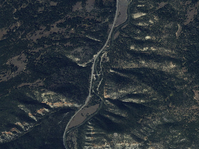 Aerial image of Red Cliff