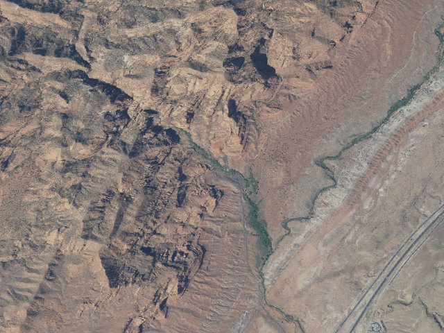 Aerial image of Red Cliffs Recreation Area