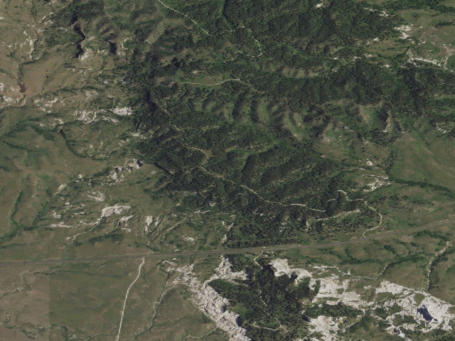 Aerial image of Red Cross Draw Finger