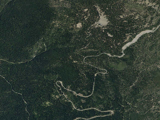 Aerial image of Red Fir Flat Cg