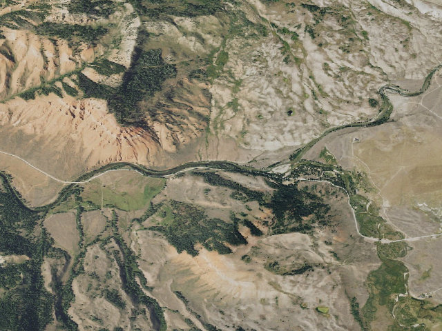 Aerial image of Red Hills Cg