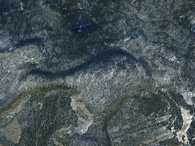 Aerial image of Red Springs Campground
