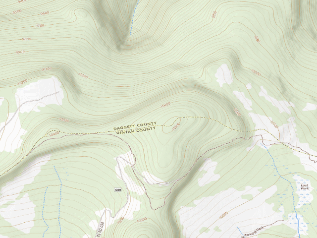 USGS topographic map of Red Springs Campground