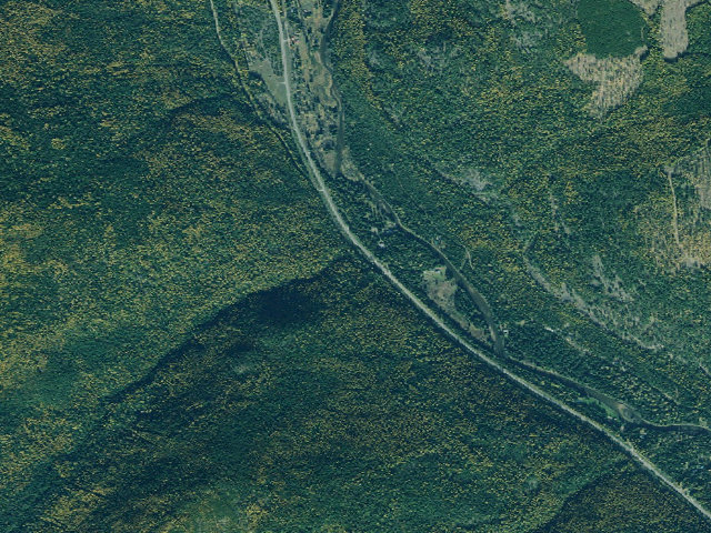Aerial image of Red Top Campground