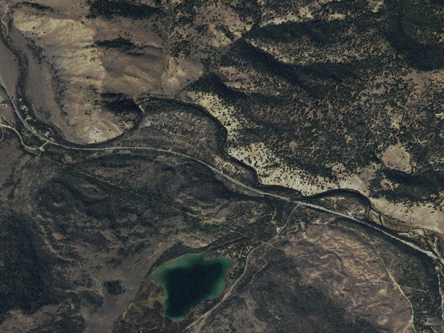 Aerial image of Redfish Overflow Camping