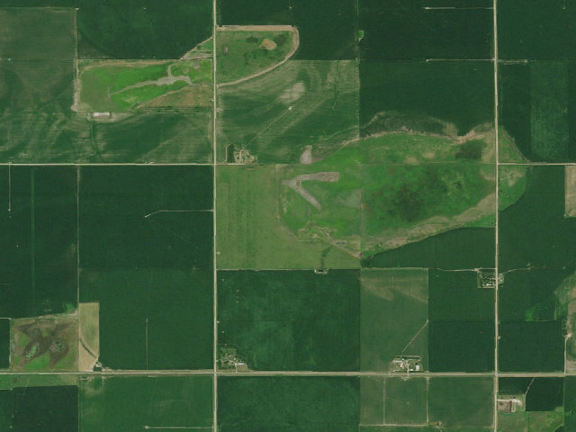Aerial image of Redhead WMA