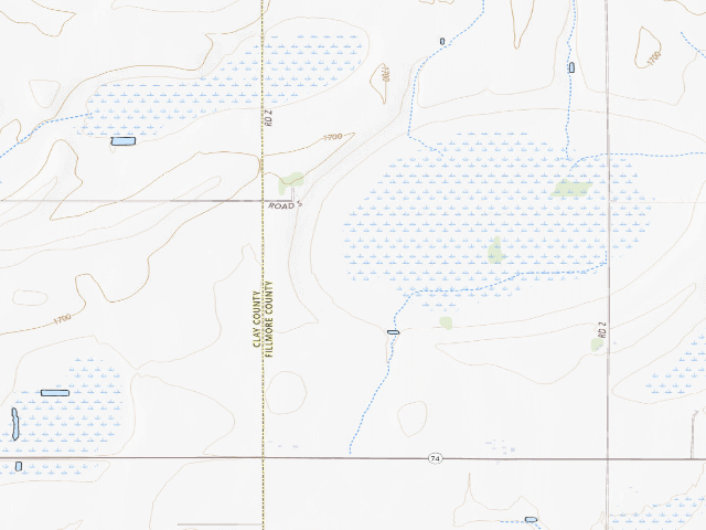 USGS topographic map of Redhead WMA