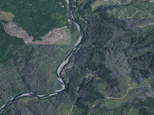 Aerial image of Redwood Bar