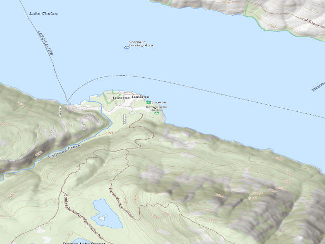 USGS topographic map of Refrigerator Harbor