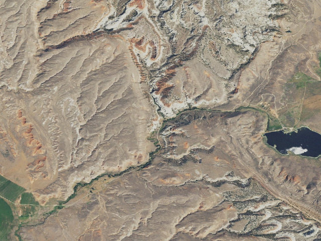 Aerial image of Renner WHMA Campground