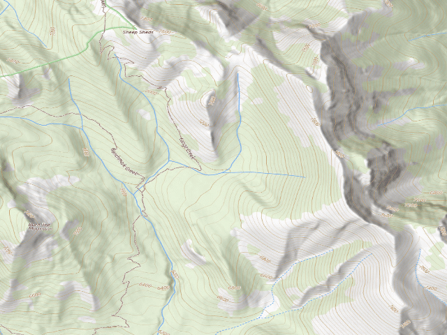 USGS topographic map of Renshaw 010