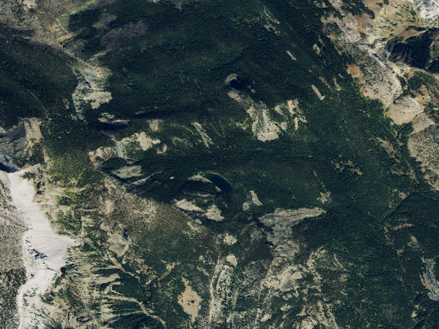 Aerial image of Renshaw Lake