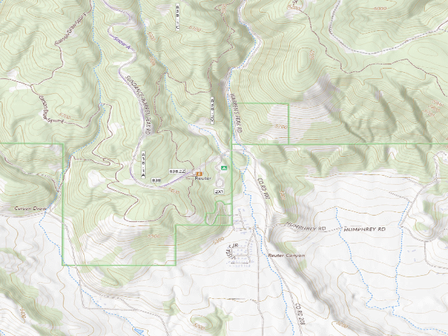 USGS topographic map of Reuter