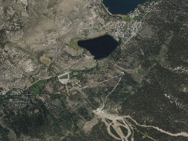 Aerial image of Reversed Creek Campground