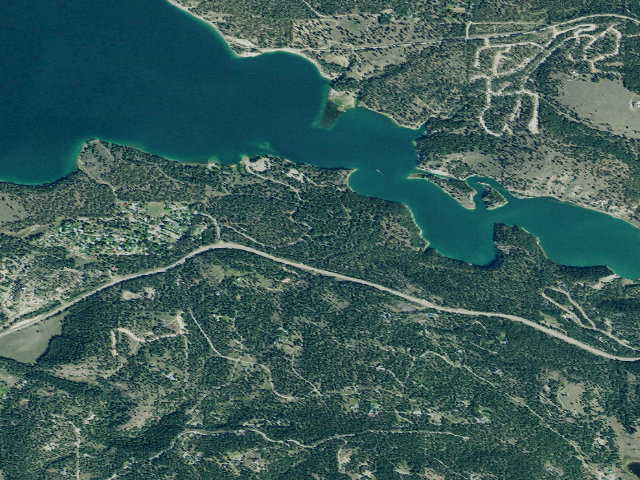 Aerial image of Rexford Bench