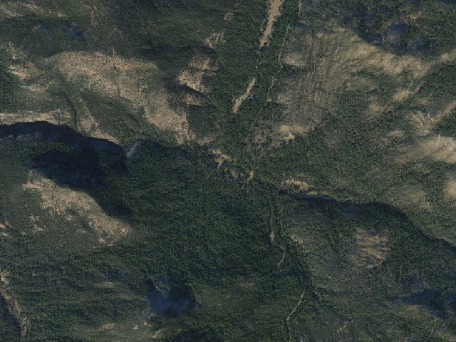 Aerial image of Reynolds Creek Campground