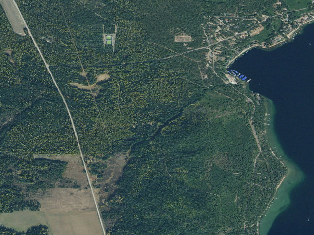Aerial image of Reynolds Creek Group Site