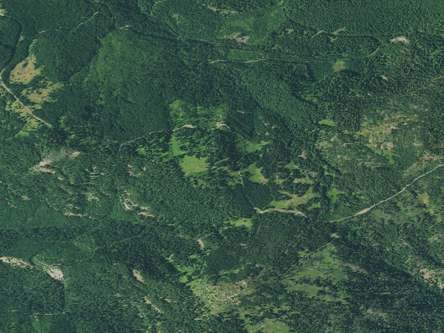 Aerial image of Reynolds Shelter