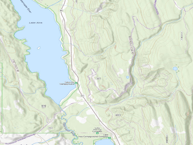 USGS topographic map of Richmond Ridge 05